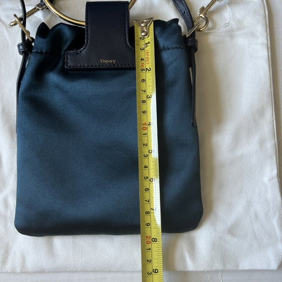 Theory Small Pouch Bag Navy - Picture 5 of 9